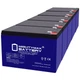 Mighty Max 12V 10AH GEL F2 Battery Replaces Yamaha Inverter EF2800i - 5 Pack