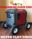 Wheel Kit for Honda Generator EU3000is - SOLID NO FLAT TIRES - White!!