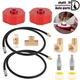 HND1.2CD for Bergs II Dual System with Hose & Cap for Champion Polaris Honda