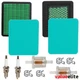 Air Pre Filter Fuel Filter Spark Plug For Honda EU3000 EB3000 EB3000CK1 EM2500C