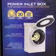 Reliance PB30 Generator Inlet Box for Generator Cord Connection 30 Amp 125/250V
