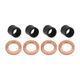 Fuel Injector Pipe & Seal For Yanmar 3TNV84T Engine 119802-11870 119625-11880