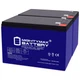 Mighty Max 12V 10AH GEL F2 Battery Replaces Yamaha Inverter YG2800i - 2 Pack