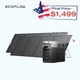 EcoFlow Solar Generator DELTA 2 Max 2048Wh Power Station with 2x220W Solar Panel