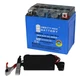 YTX5L-BS GEL Replacement Battery for Duromax 4400 XP4400E Generator + 12V 1Amp C