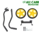 40065 with folding handle and tires For Champion 2800-4750W Generator wheel kit
