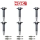 NGK G-Power Laser Double Platinum Spark Plug + Engine Ignition Coil For Dodge