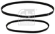 Febi Bilstein 40858 V-ribbed belt kit for Ford