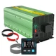EDECOA Power Inverter 3000 W 6000 Watt 12V DC to 110V 120V AC LCD New ET-RC PRO