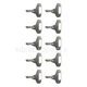 10PCS Ignition Keys For Kubota GL6500 B6200D B6200E B6200HSTD B8200EP 55240