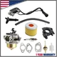 For GX390 13HP Carburetor For Honda GX340 11HP Generator Engine 16100-ZF6-V01