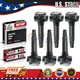 Set Of 6 Ignition Coil & Spark Plug For 11-18 Ford F-150 3.5L 3.7L V6 UF553 6509