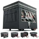 Innovative Running Generator Cover with Visibility Windows | Durable 32X24X24