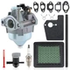 Carburetor For Honda GCV170LA Lawn Mowers HRN216 Repl 16100-Z9L-811 w Gaskets