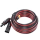 iHaospace XT60 Adapter to Solar Connector Cable 12AWG 25FT, Solar...