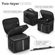 Portable Power Station Storage Bag Zipper Bag For BLUETTI Solar Generator EB3A