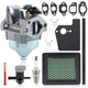 Carburetor for Honda GCV170LA Lawn Mowers HRN216 16100-Z9L-811 BB76JA w Gaskets