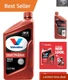 High Mileage 5W-30 Synthetic Blend Motor Oil with MaxLife Technology - 1 Qt