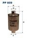 PP 859 FILTRON Fuel Filter for BUICK CADILLAC CHEVROLET DAEWOO DAIMLER JAGU