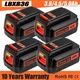 40 Volt for Black and Decker 40V 5.0Ah Max Lithium Battery LBX2040 LBXR36 Pack