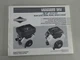Operating Manual / Maintenance Manual Briggs & Stratton 290400 294400 303400...