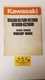 Used OEM Kawasaki KG550B KG750B Portable Generator Service Manual OEM 99924-2003