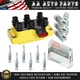 HeavyDuty Ignition Coil & 6 NGK Spark Plug for 1995-1999 Mazda B3000 3.0L FD480