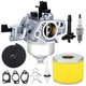 Carburetor Kit for Honda GX340 GX390 11HP 13HP 16100-ZF6-V01 17210-ZE3-505