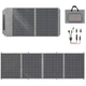 200W Solar Panel kit 100W for BLUETTI Elite 30 V2 100 V2 EB3A AC2A power station