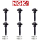NGK V-Power Premium Copper Spark Plug + Engine Ignition Coil For Suzuki 2.7L V6