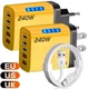 Fast Charger GaN Power Hub USB C PD Multi Device Adapter Travel Charging Station