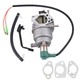 Replaces Carburetor For 389cc Powermate 5500 6875 Watts Generator PM0125500