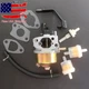 Carburetor For Champion 46514 46515 46516 46517 45633 40008 40026 CPE Fuel Line