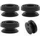 Durable 4Pcs Rubber Foot Pads 68325-Z07-003 For Honda Generators EB2000i EU2000i