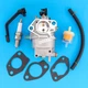 Carburetor Carb Kit For RYOBI RY905500 420cc 5500 6875 Watt Gas Generator Gasket