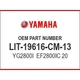 Yamaha YG2800I  EF2800IC 2006 SERVICE LIT-19616-CM-13 OEM NEW