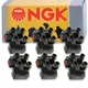 6 pc NGK 48805 U2005 Ignition Coils for ZZM0-18-100B ZZM0-18-100A ne