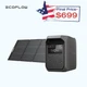 EcoFlow DELTA 3 Classic 1024Wh Portable Power Station with 220W Solar Panel