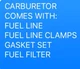 HEAVY Carburetor Carb F Husky 5000 6250 Watt Subaru Generator HU5000 HU5000P R