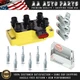 HeavyDuty Ignition Coil & 6 NGK Spark Plug for 1997-2000 Ford Ranger 3.0L 4.0L