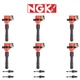 NGK G-Power Double Laser Power Spark Plug & Engine Ignition Coil For BMW 3.0L L6