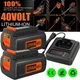 40V 2.0Ah for Black Decker 40 Volt Max Lithium Battery LBXR36 LBX2040 /Charger