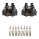 Denso 2 Ignition Coil 8 NGK Iridium Spark Plugs Kit For B2300 B2500 Ranger L4