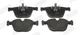 Jurid 573271J brake pad set, disc brake for Alpina BMW