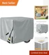 32 x 24 x 24 Inch Universal Generator Cover &ndash; Waterproof & Tear Resistant Gray
