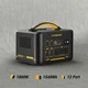 VTOMAN Jump 1800 Portable Power Station 1800W 1548Wh LiFePO4 Battery Generator