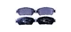 Front Axle Hella 8DB 355 014-441 Brake Pad Set, Disc Brake for Lexus, Toyota