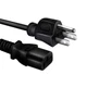 3-Prong AC Power Cord For FOSSiBOT F800 F2400 F3600 F1200 Portable Power Station