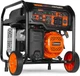 WEN DF8000X 8000W 120V/240V Dual Fuel Portable Generator, Electric Start, 340cc