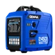 GEWNA 2450-Watt Gas Powered Portable Fuel Inverter Generator, 120V, 1.6 Gallon